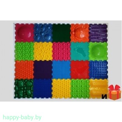 Ортопедический коврик Микс 18  из 20 пазлов